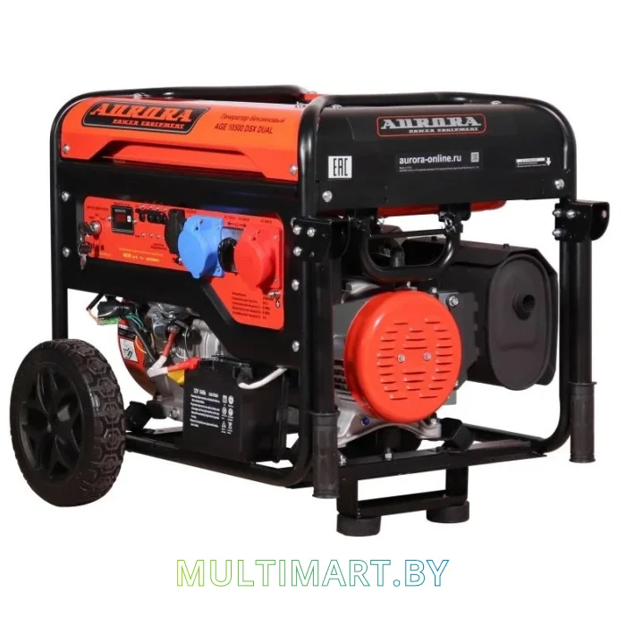 Бензиновый генератор Aurora AGE 10500 DSX DUAL